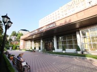 на территории
